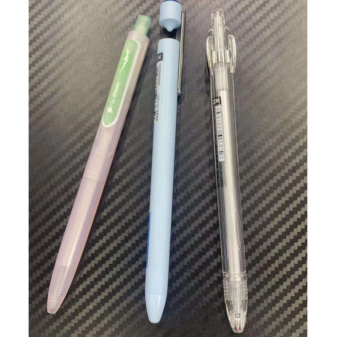 发悬境蓝杆➕寻梦粉杆➕玩转透明杆，到手3支黑墨。掉封蜡不售后。