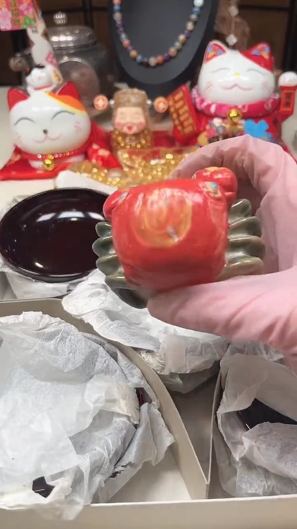 瓷片陶茶周边666文玩多人