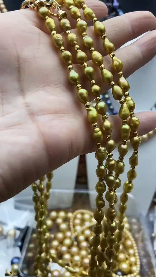 未镶嵌原创设计淡水珍珠1