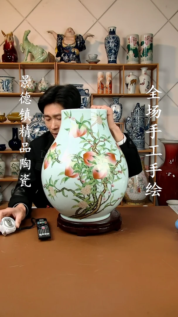 【闪购商品】瓶景德镇陶瓷摆件62