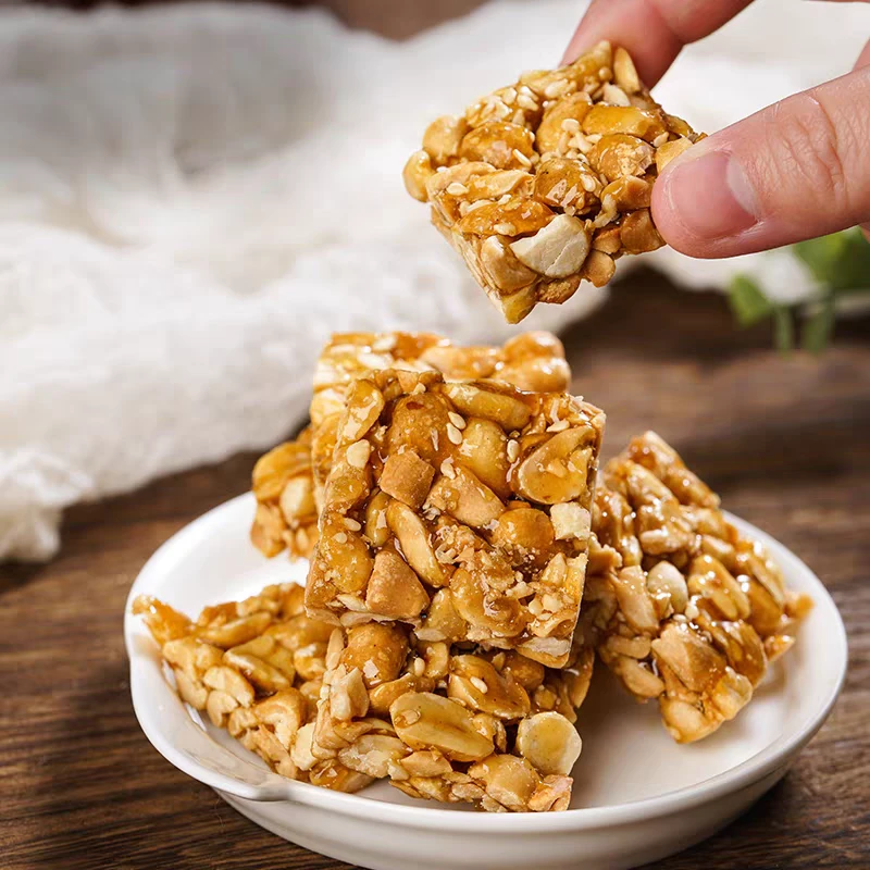 福建闽南特产花生酥芝麻花生糖办公室休闲零食传统糕点年货坚果酥