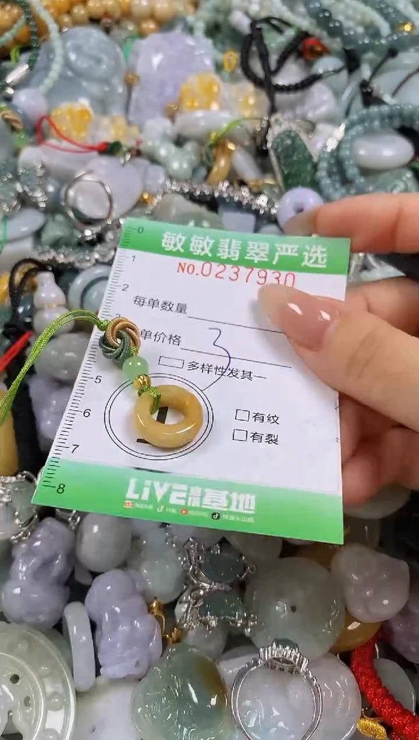 翡翠未镶嵌颈饰闪购0237930