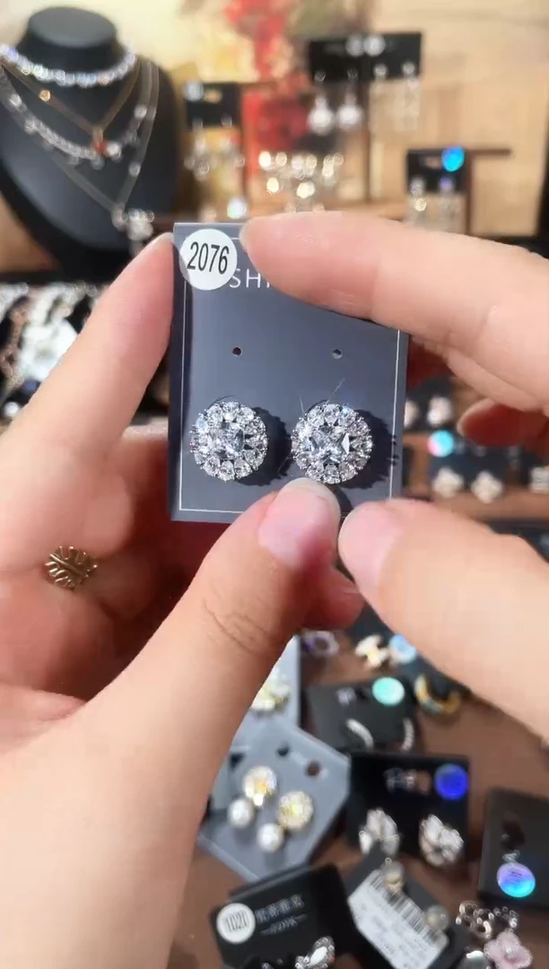 合金925银锆石萱2076