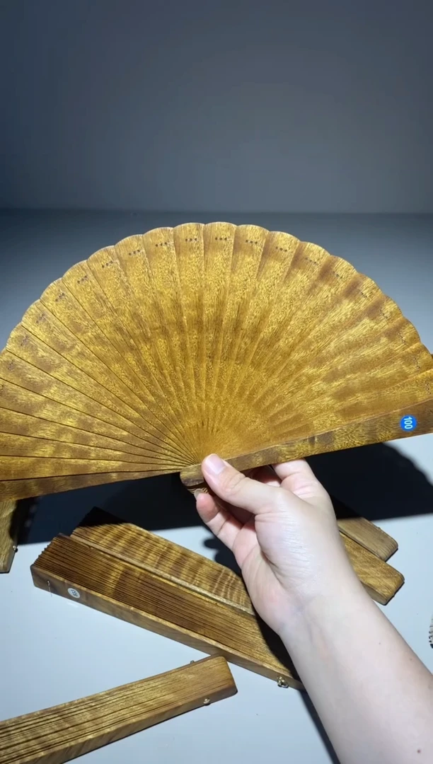 金丝楠18cm金丝楠木小叶桢楠扇100