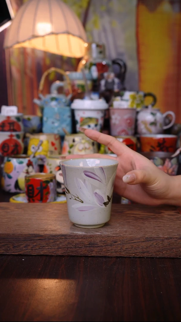 杯子泥垚手作 景德镇手工手绘陶瓷器物