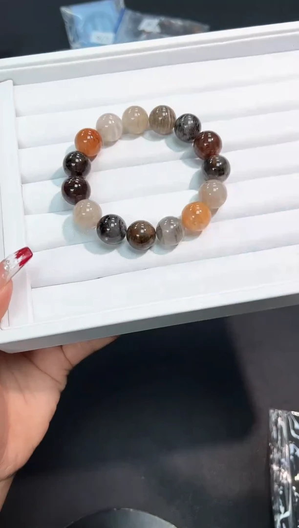【闪购商品】水晶手串未镶嵌89L多样性发其一/1条默认微瑕