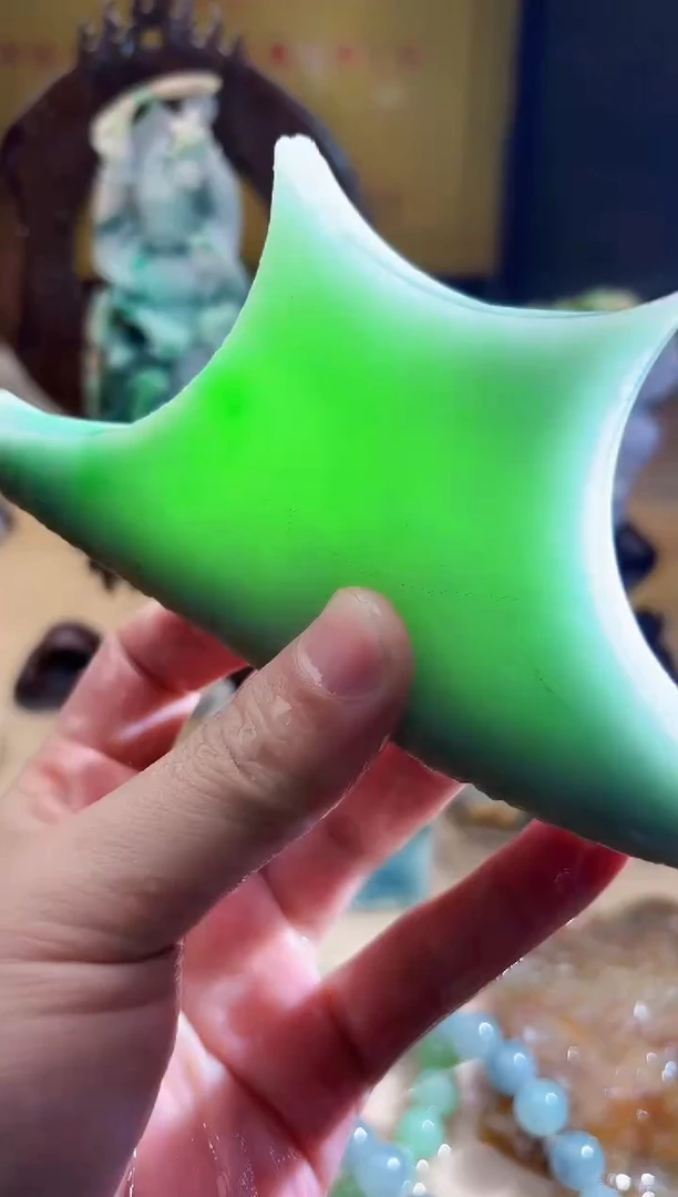 未镶嵌挂件翡翠A货张麦6587