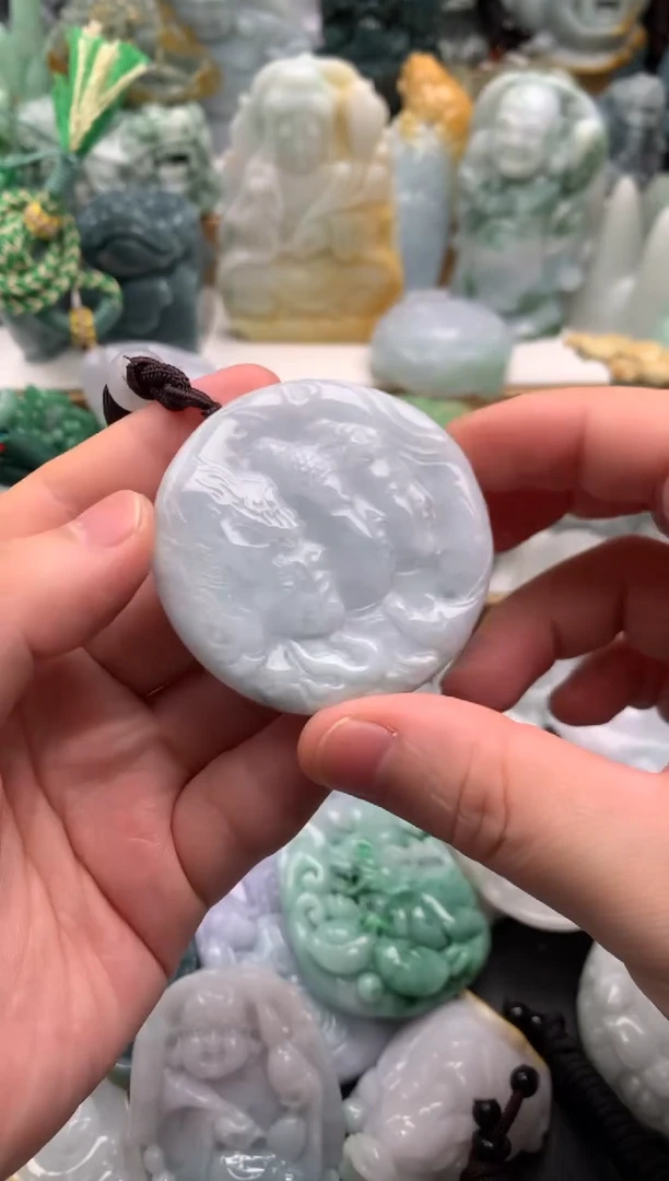 吊坠(不含链)未镶嵌翡翠1