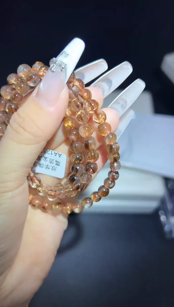 未镶嵌手串水晶30n多样性发其一【1条】默认微瑕