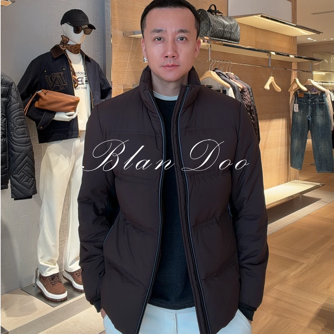 BLANDOO“轻暖有型”新型复合面料白鸭绒保暖羽绒服8BD328