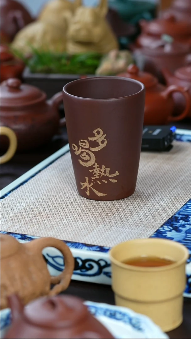 茶壶紫砂多喝热水 紫砂可乐杯