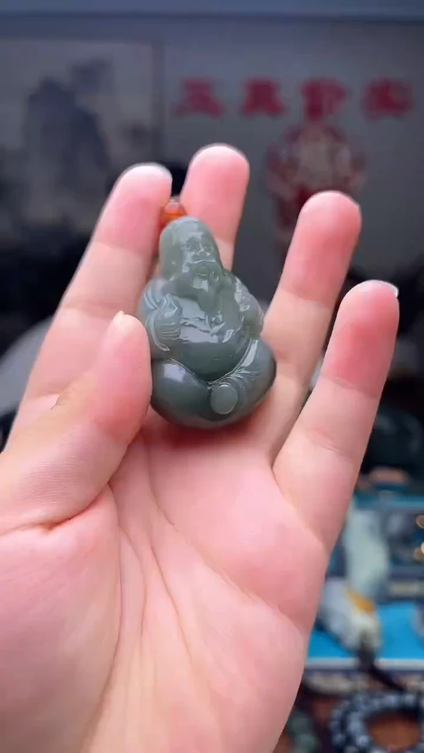 和田玉未镶嵌挂件1