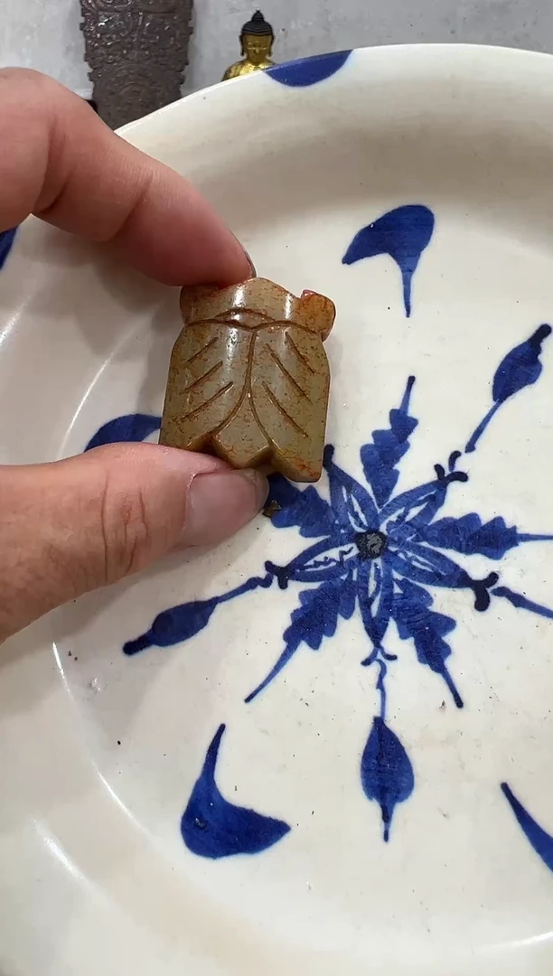 瓷片手工，手绘，陶瓷