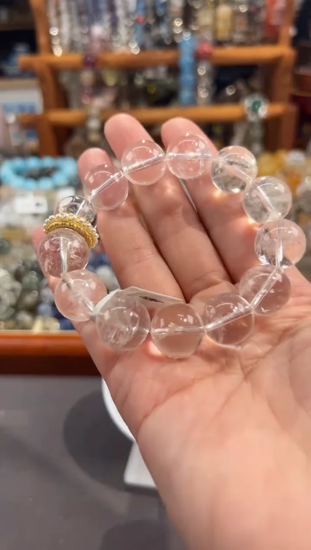 水晶手串合金定制款 W。