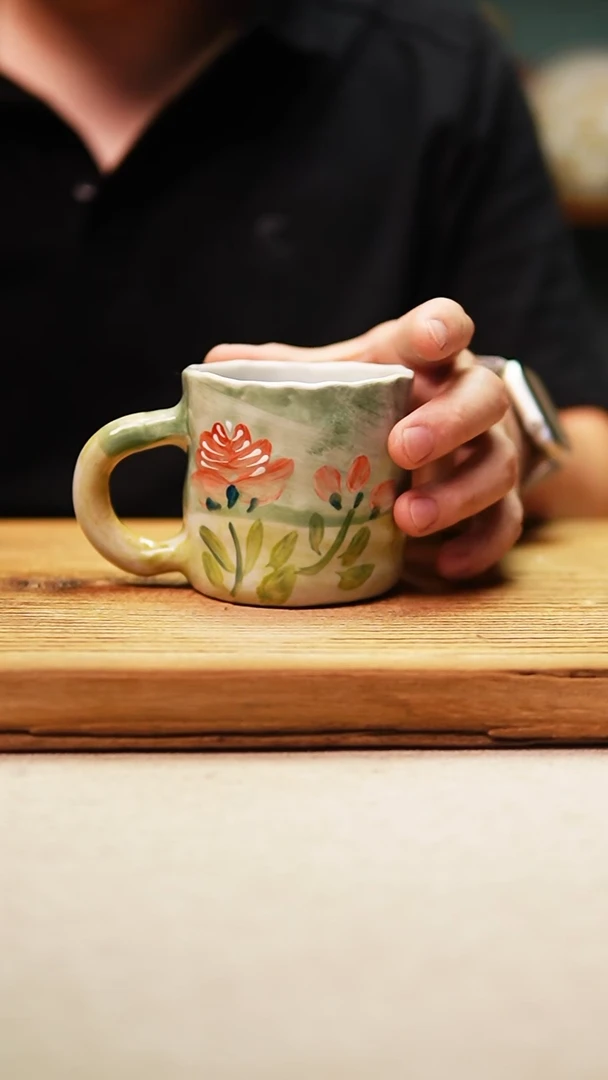 @@陶园瓷舍@@纯手工手绘@高温釉下彩