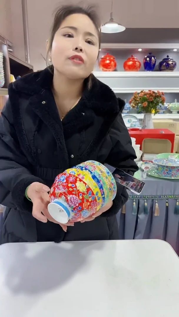 【闪购商品】瓷片5英寸饭碗6个景德镇餐具