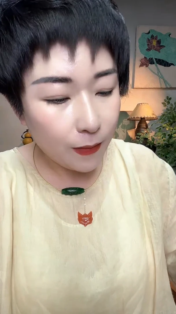 吊坠(赠链)合金翡翠691