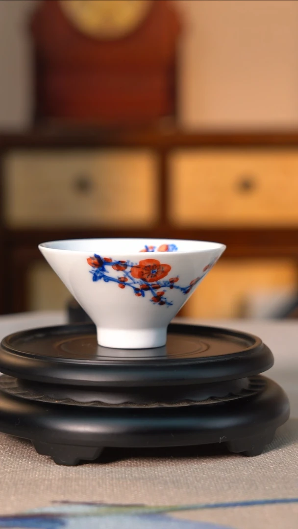 【闪购商品】景德镇拙存斋陶瓷旗茶具A