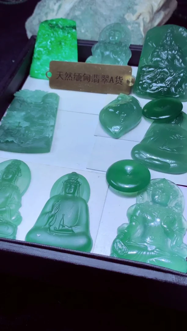 未镶嵌定制翡翠天然缅甸翡翠A货官方基地发货