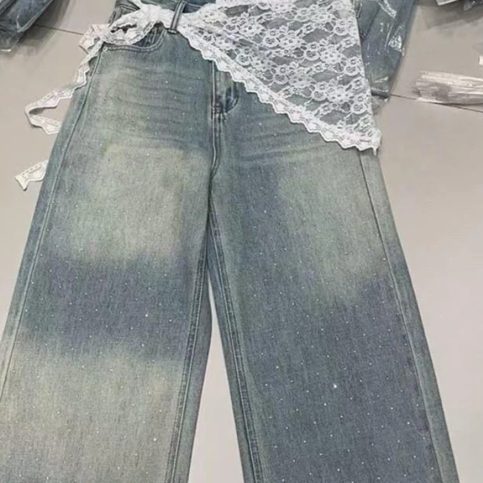 DEZI宝藏衣橱亮钻直筒牛仔裤HD75251066