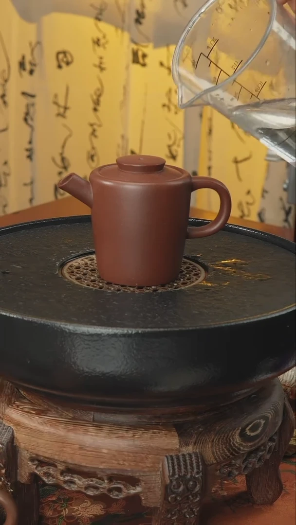 茶壶紫砂巨轮珠 底槽清5号 160CC