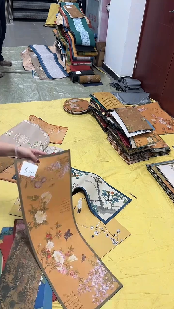 混纺微瑕茶席-30x90-622号