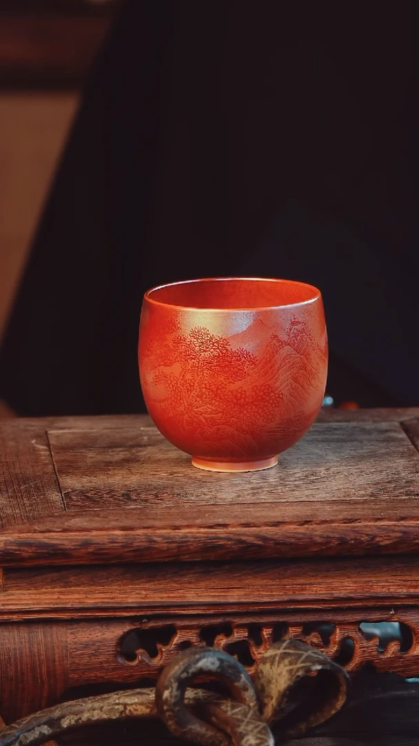 艺然堂手工手绘茶器
