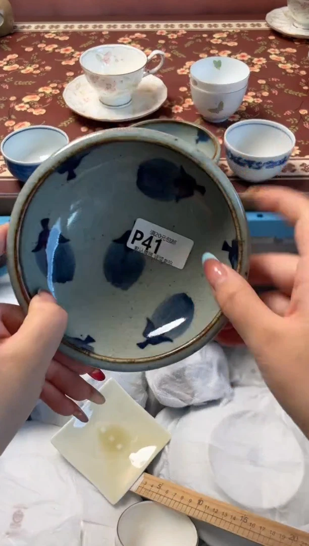 瓷片小**儿瓷器瓷器P41
