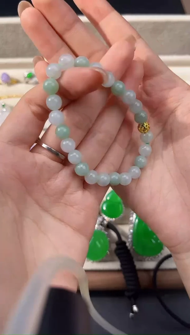 未镶嵌手链翡翠翠小二缅甸翡翠严选