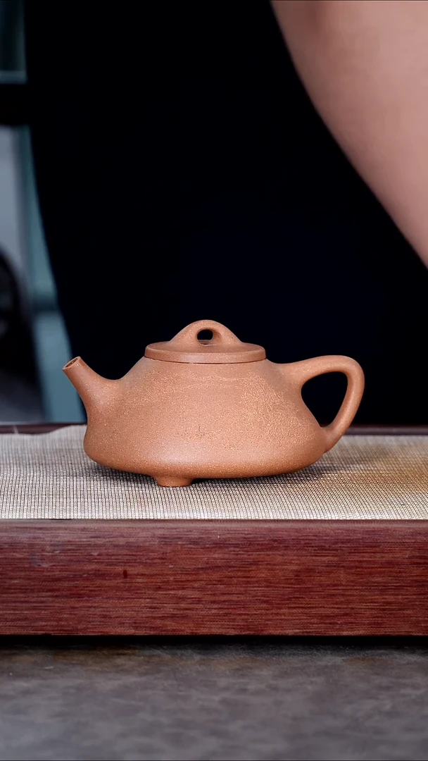茶壶紫砂桃花泥子冶