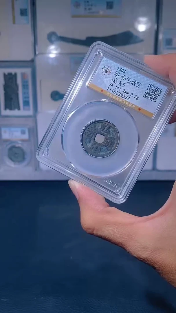 铜琪珍  弘治通宝   一枚