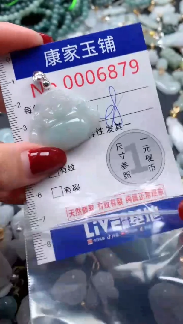 颈饰未镶嵌翡翠6879