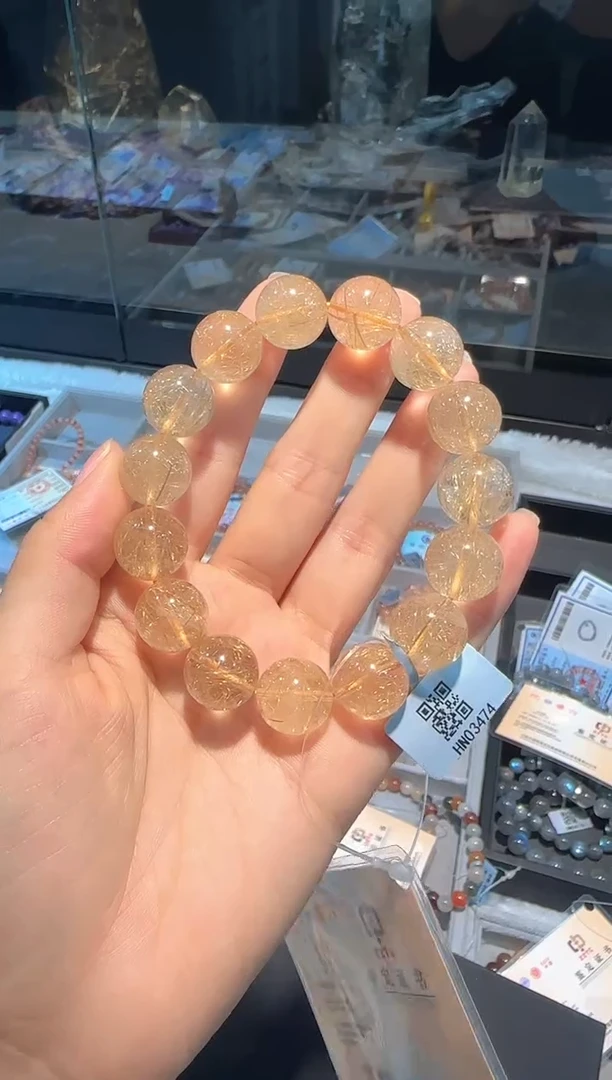 水晶手串未镶嵌手串