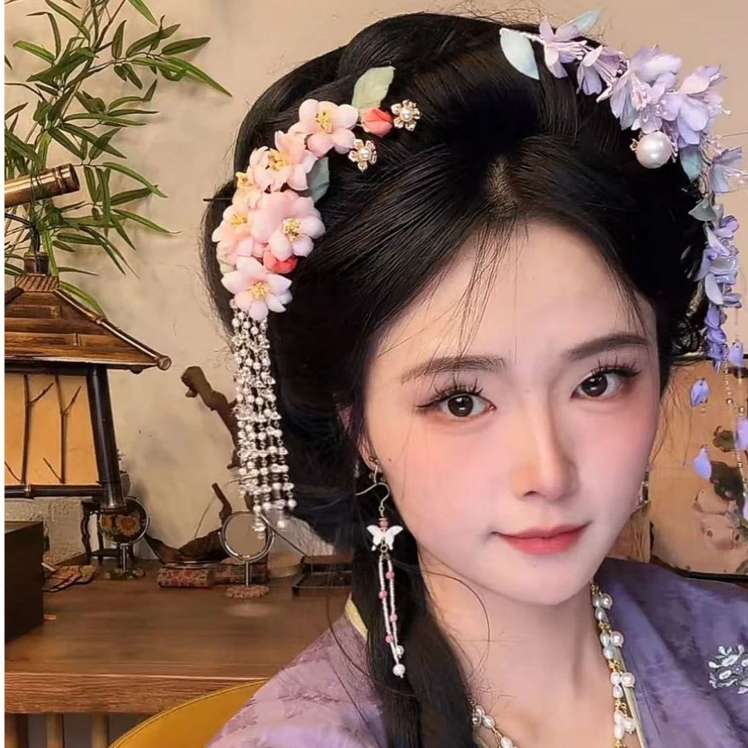 风雪初晴【达人】一簇芳华软簪古风发簪手工簪子少女日常古典超仙气