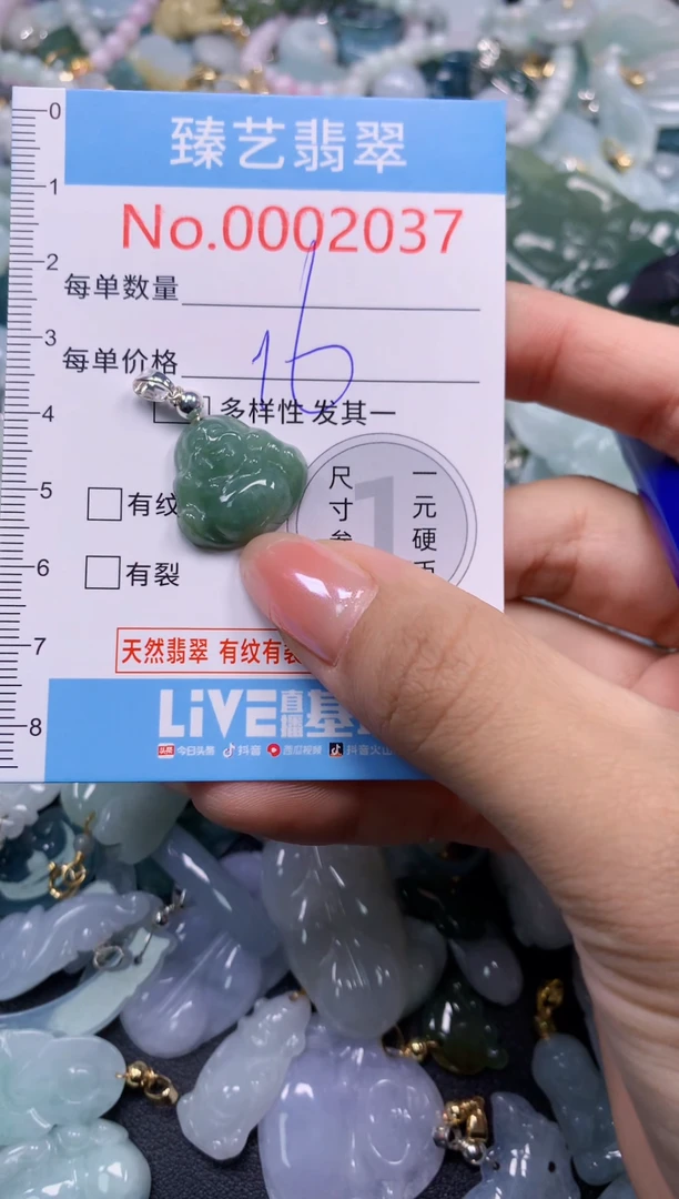 颈饰未镶嵌翡翠2037