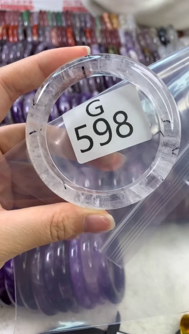 【闪购商品】水晶水晶手镯G未镶嵌598-57