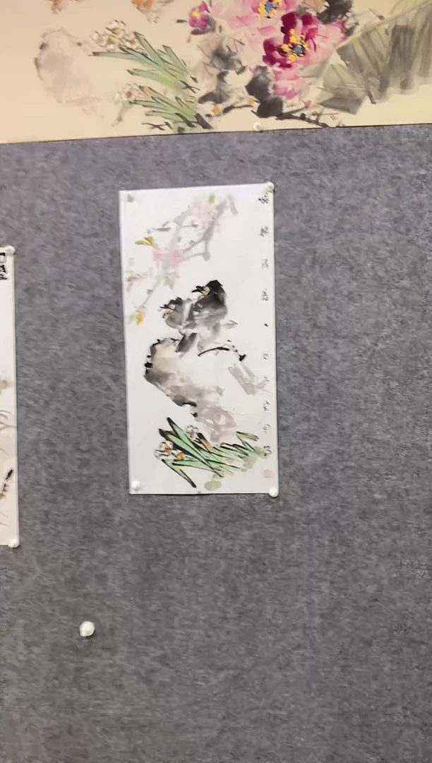 国画尚定固国画作品