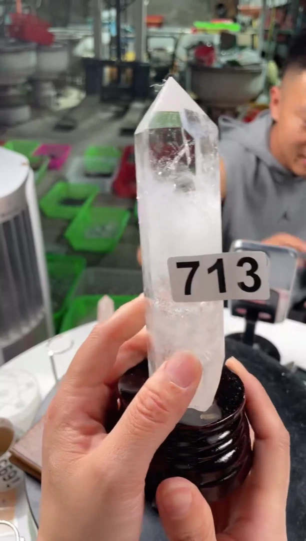 未镶嵌水晶大型摆件（非配饰）白水晶柱子713