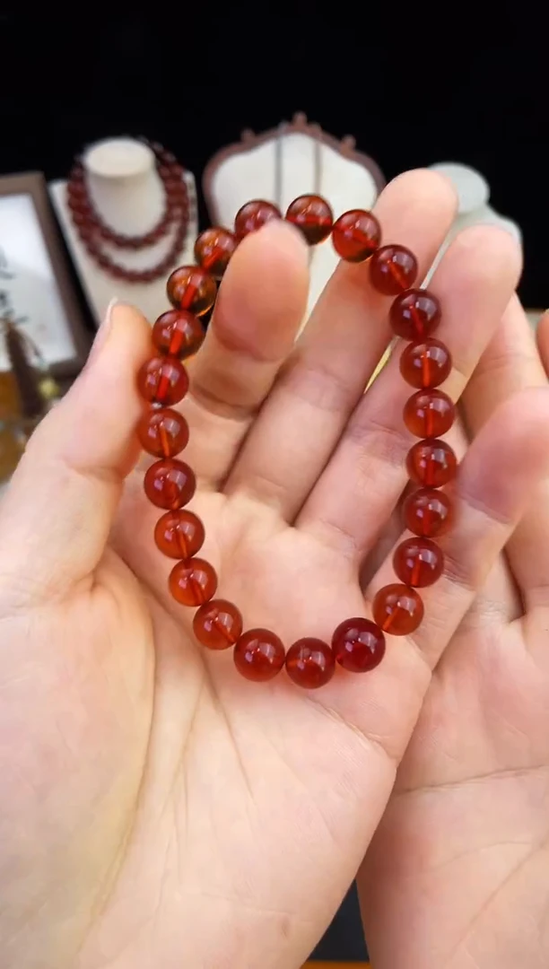 琥珀未镶嵌珠宝奇石柒月