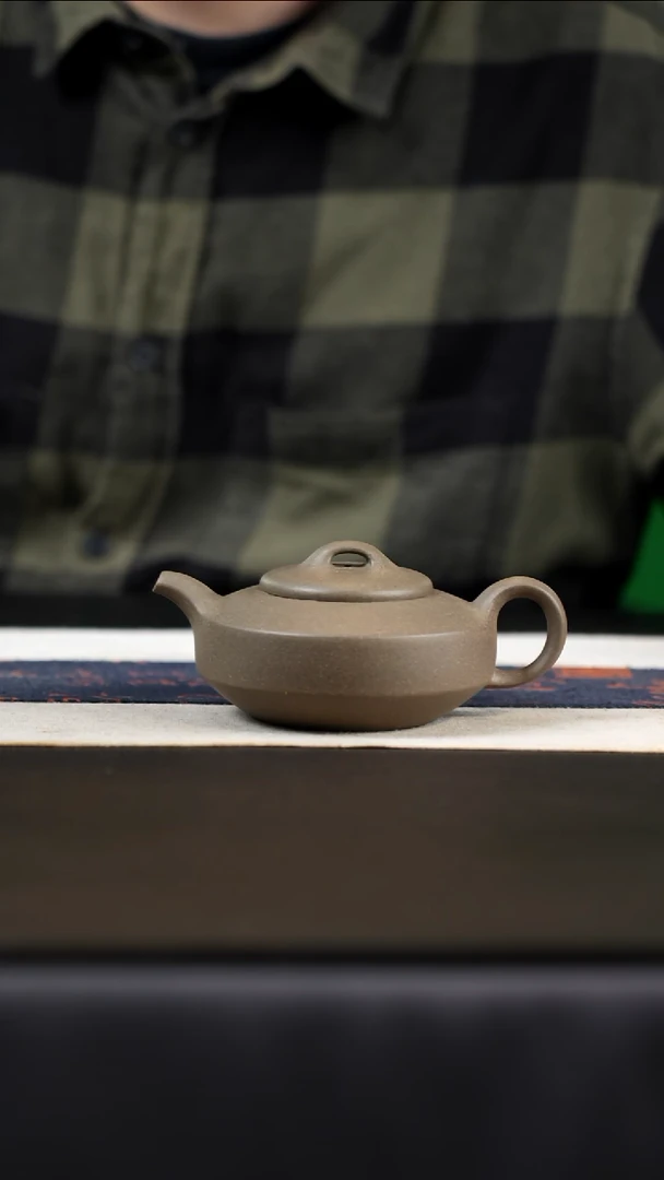 茶壶紫砂高温青段，200cc