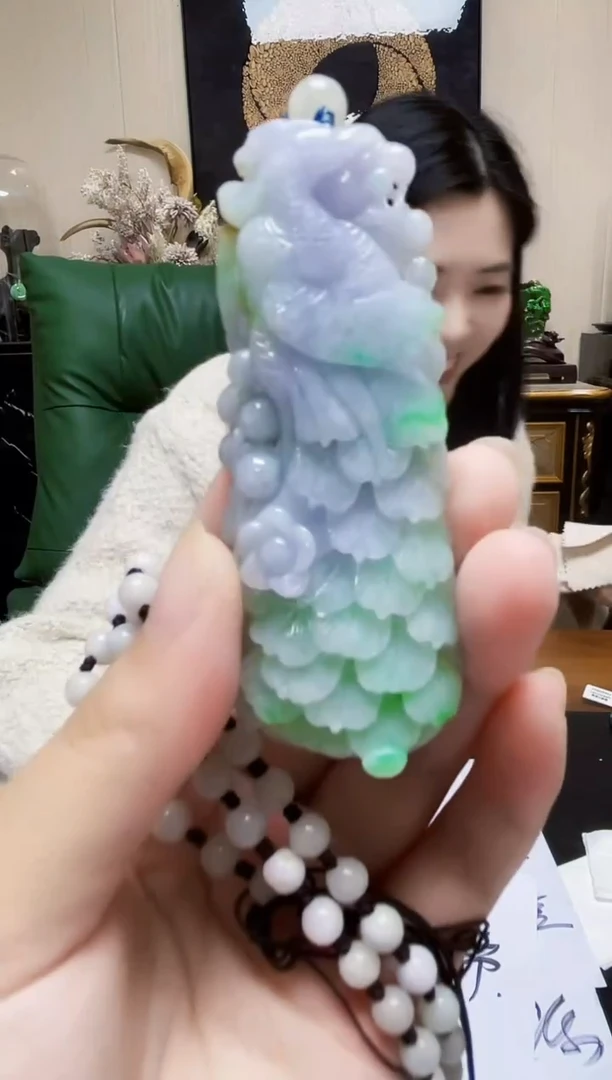 未镶嵌定制翡翠吊坠118