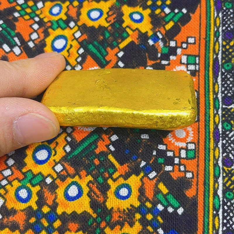 炉内提纯●金色珍藏摆件复古国风条子