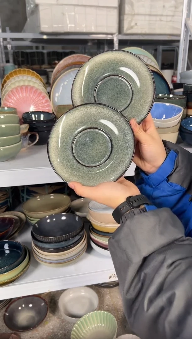 陶瓷外贸尾货瑕疵满20包邮X2 吐骨碟