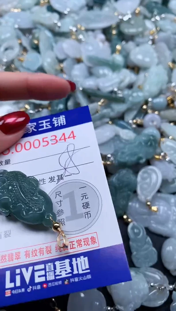 颈饰未镶嵌翡翠5344