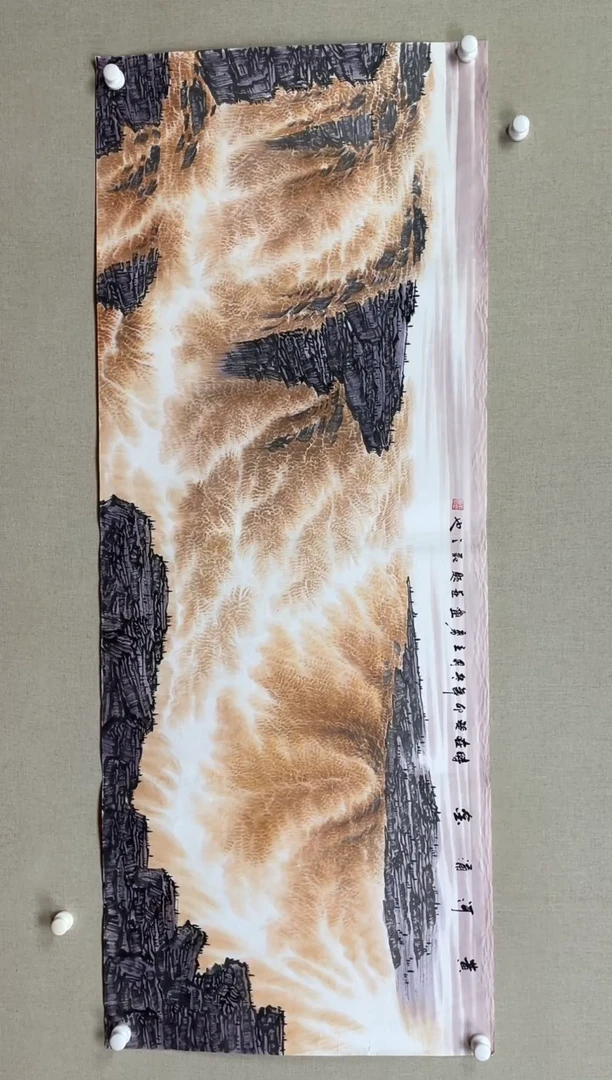 国画180*68 吴立勇吴立勇吴立勇吴立勇吴立勇