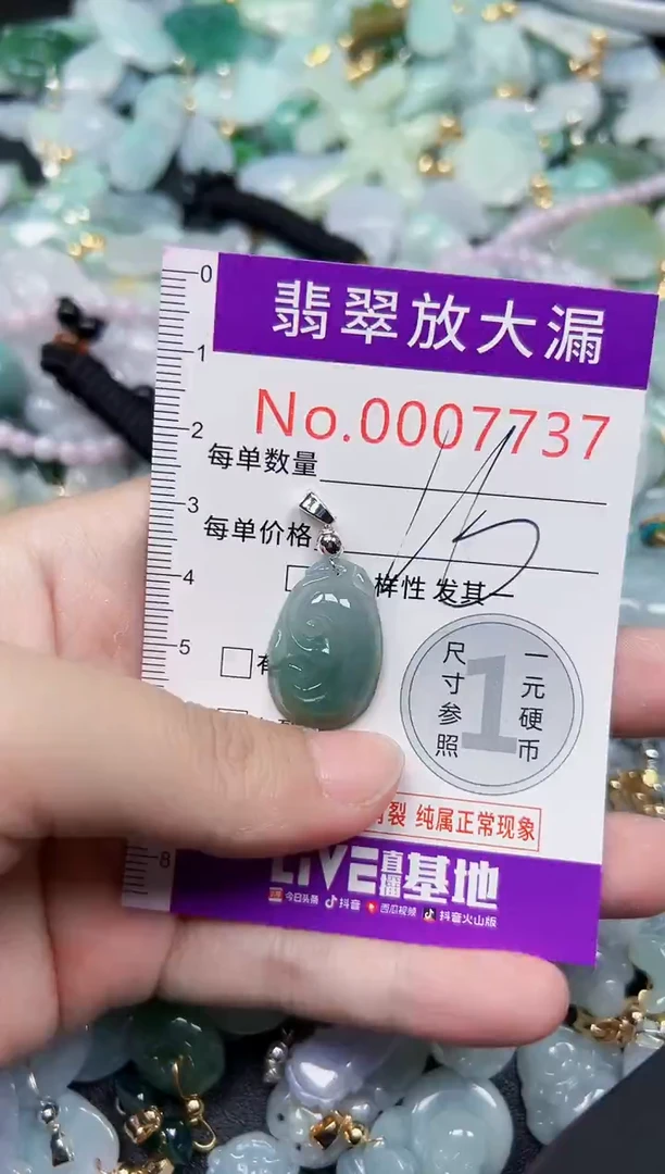 颈饰未镶嵌翡翠7737