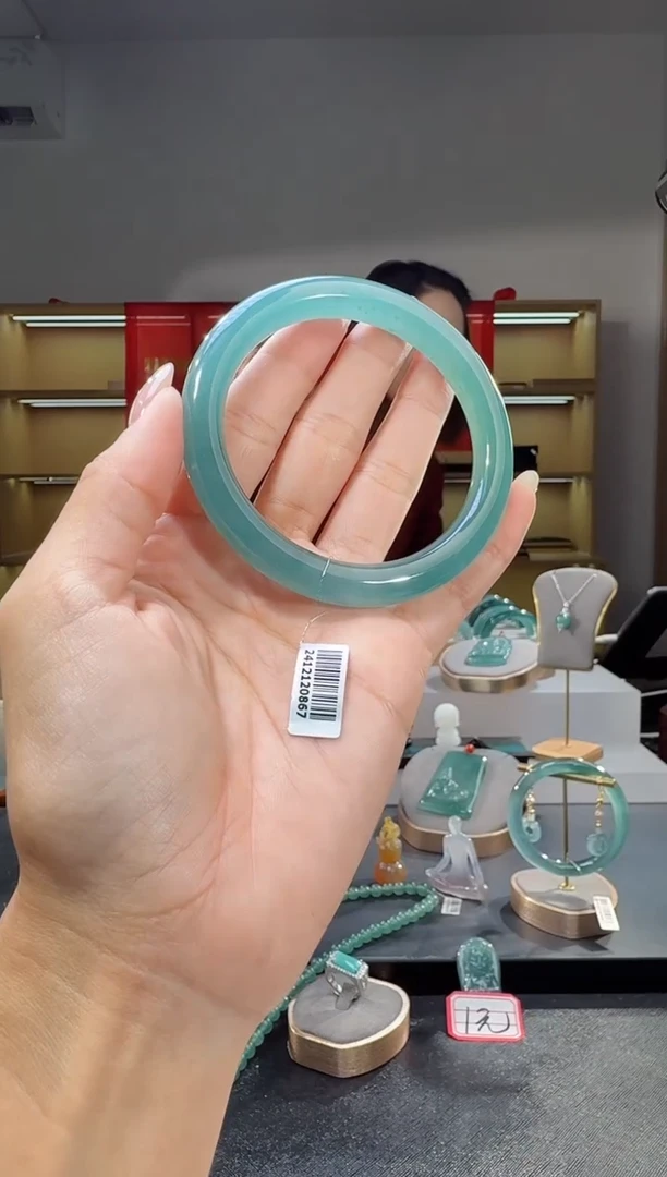 未镶嵌手镯翡翠58.5圈