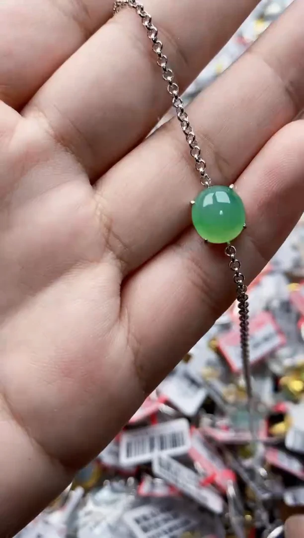 【闪购商品】翡翠戒指银S925镶嵌333333---4