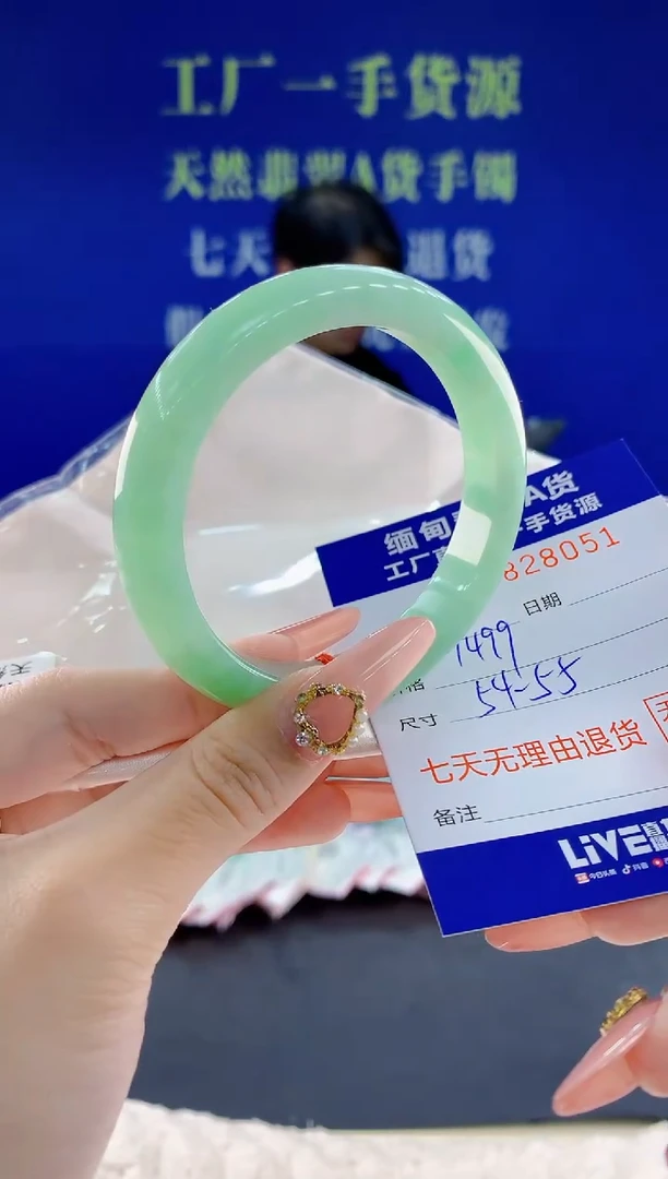 未镶嵌手镯翡翠51天然翡翠A货