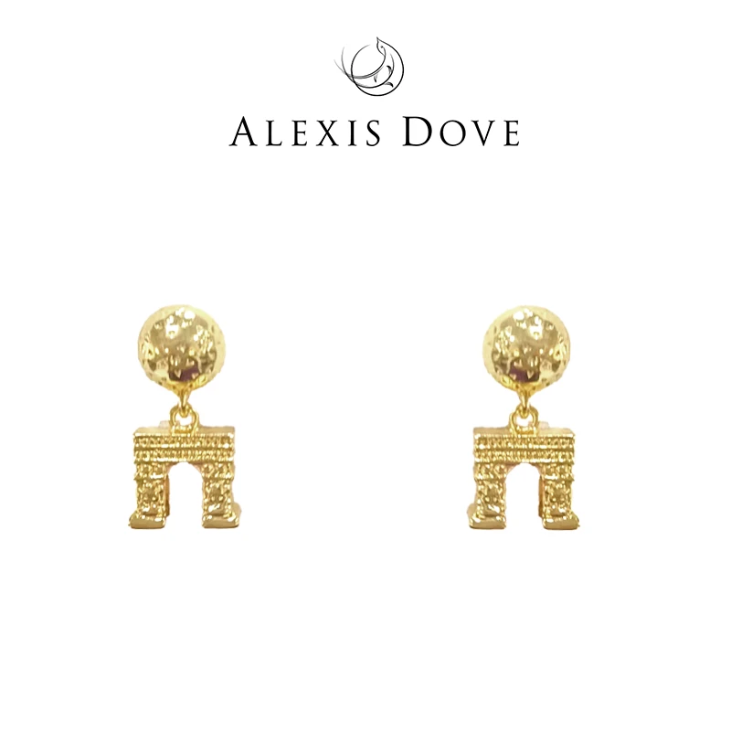 独特设计感花漫耳钉